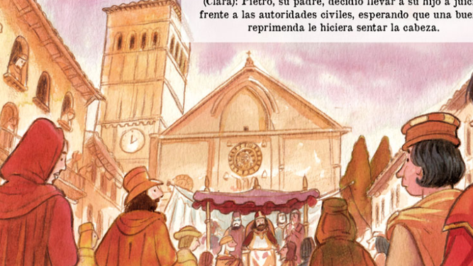 TopCrush. Cómic sobre la vida de San Francisco