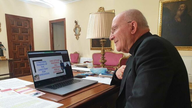 El obispo de la diócesis de Jaén reunido con los obispos responsables de la Catequesis de Europa