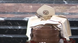 Féretro de Don Antonio Algora