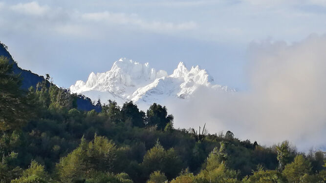 Picos nevados de Chile