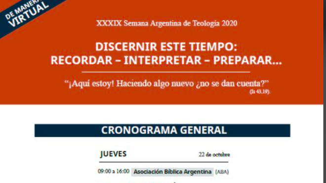 Dicernir este tiempo: recordar-interpretar-preparar