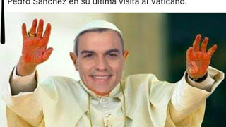 Pedro Sánchez, en el Vaticano