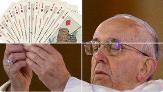 El Papa 'reparte' juego