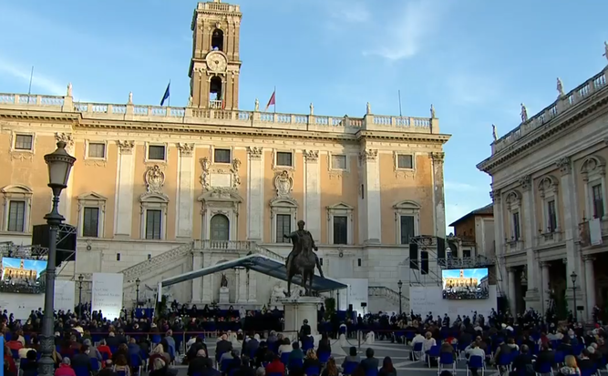 Encuentro en el Campidoglio