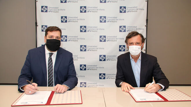 La Universidad Francisco de Vitoria y el Movimiento Católico Mundial por el Clima firman un convenio de colaboración
