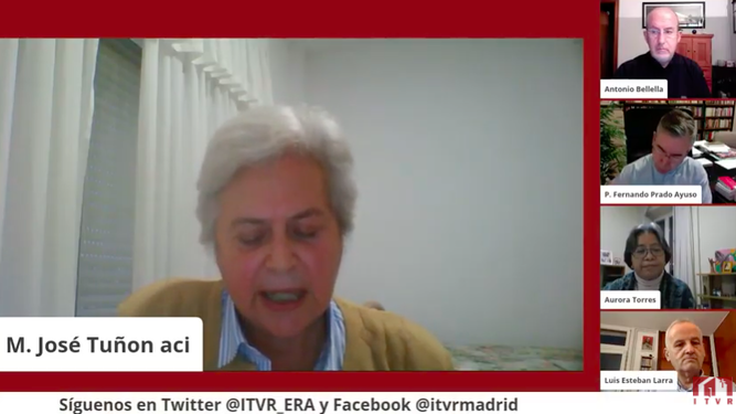 Un momento del webinar