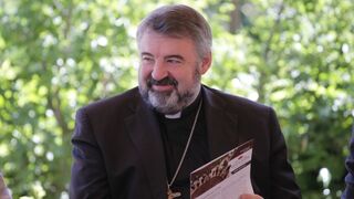 Carlos Escribano, obispo de la Diócesis riojana