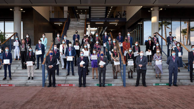 Estudiantes de la universidad Loyola