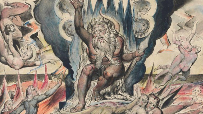 La Divina Comedia ilustrada por W. Blake