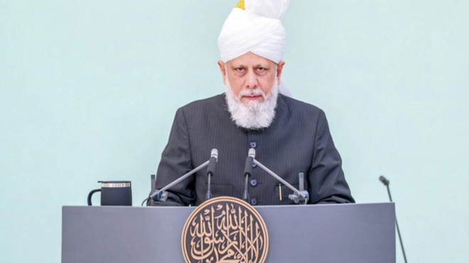 Hazrat Mirza Masrur Ahmad, líder mundial de la Comunidad Musulmana Ahmadía