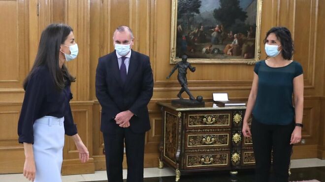 La Reina recibe a la Cátedra Mujer STEM de Comillas ICAI