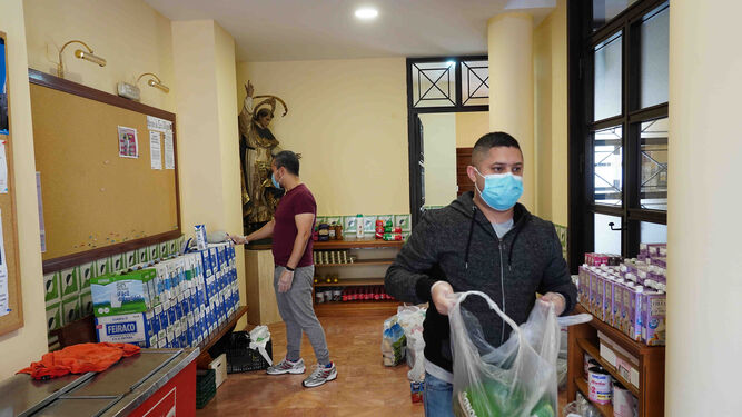 Reparto de alimentos