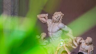 Laocoonte y sus hijos. Museo Vaticano