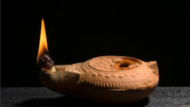 Lámpara de aceite