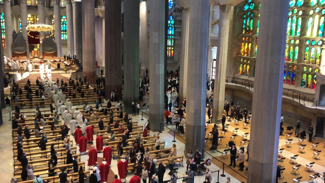 Polémica misa de la Sagrada Familia