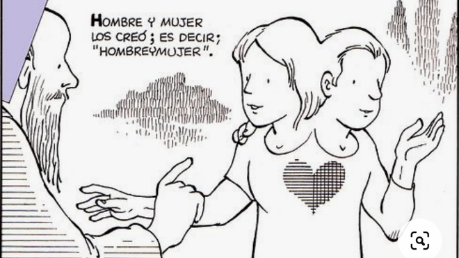 Hombre y mujer los creó