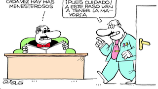 Cada vez hay más menestorosos