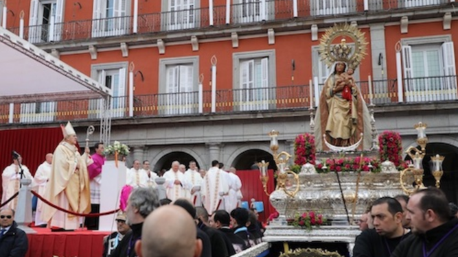 Fiesta de La Almudena del año pasado