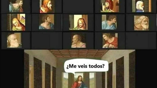 Última Cena en tiempos de confinamiento