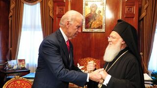 Bartolomé, con Joe Biden