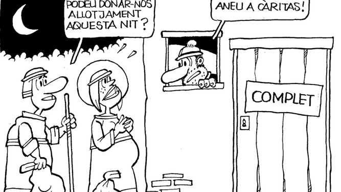 El humor tierno de Quique