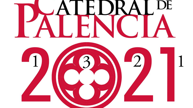 700 años del inicio de la catedral de Palencia. Logo