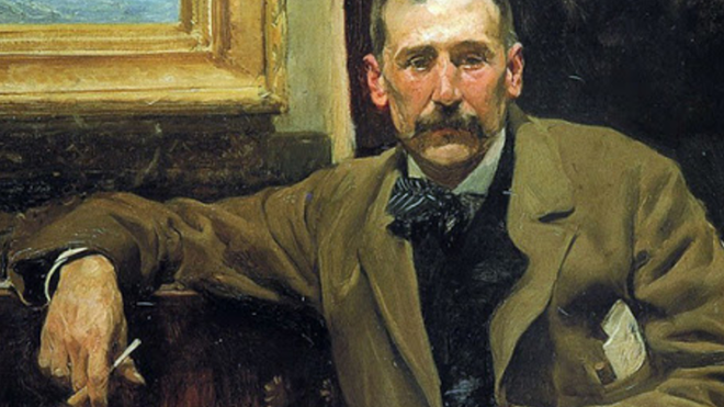 Retrato de Benito Pérez Galdós