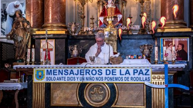 Altar de la iglesia de San Antón