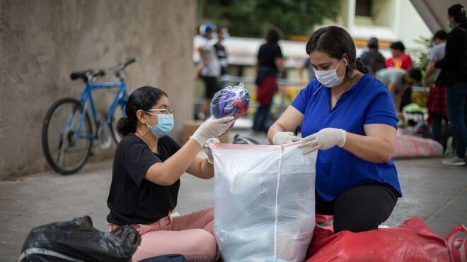 Solidaridad en Honduras tras el huracán