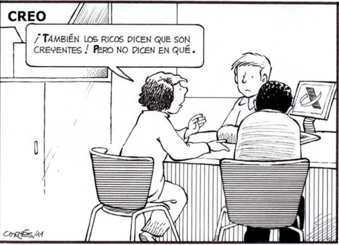 ¿En qué creen los ricos?