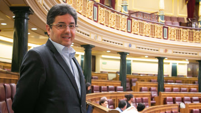 Mohammed Chaib en el Congreso de los Diputados