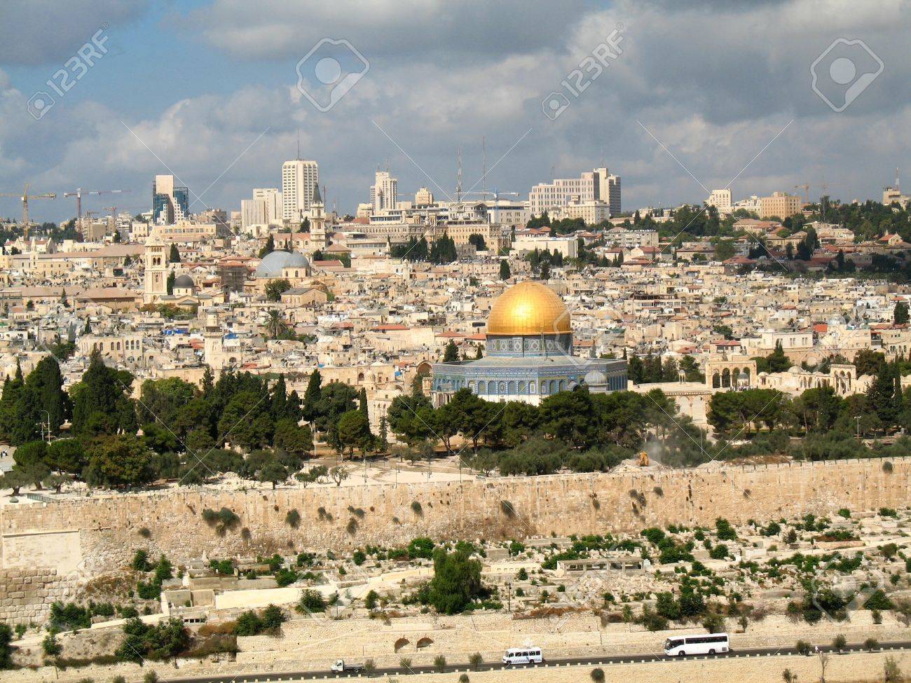 11810188-la-ciudad-vieja-de-jerusalén-israel