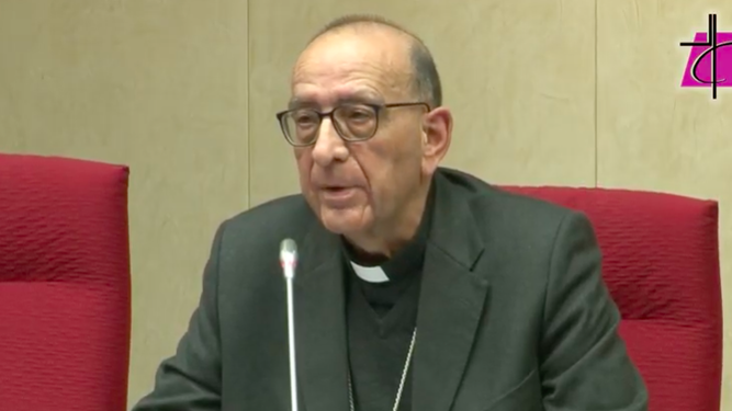 Omella, durante su discurso