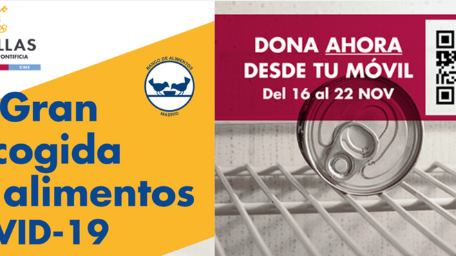 Recogida de alimentos Reto Comillas