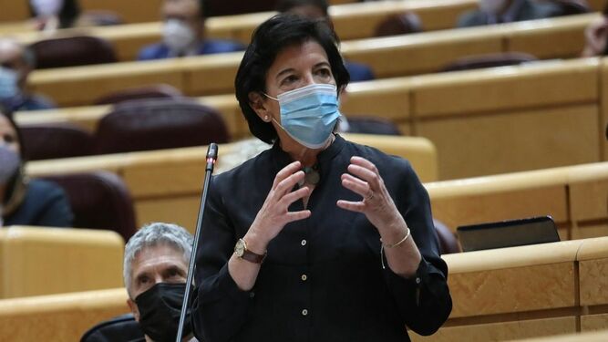 La ministra Celáa