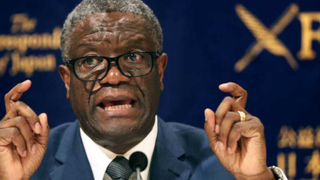 Denis Mukwege, ginecólogo congoleño y Premio Nobel de la Paz