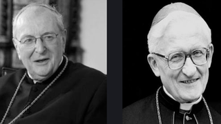 Los cardenales Meisner y Höffner