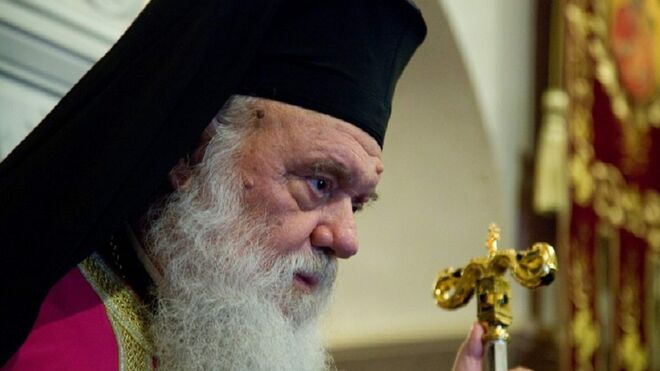 Jerónimo II, líder de la Iglesia ortodoxa en Grecia