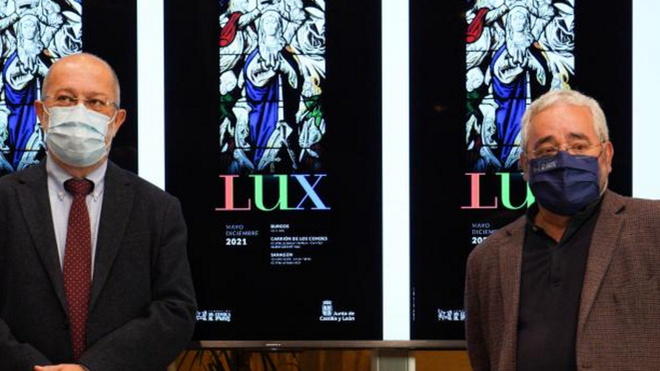 Presentación del cartel de "Lux", para las Edades del Hombre 2021