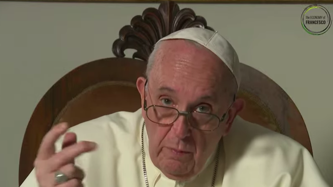 Mensaje papal al foro Economía de Francesco