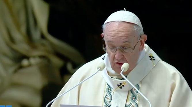 Homilía del Papa en San Pedro