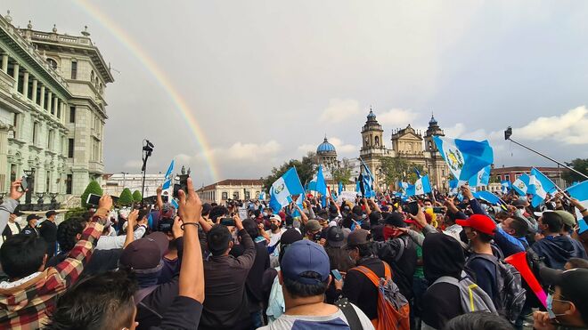 Protestas en Guatemala
