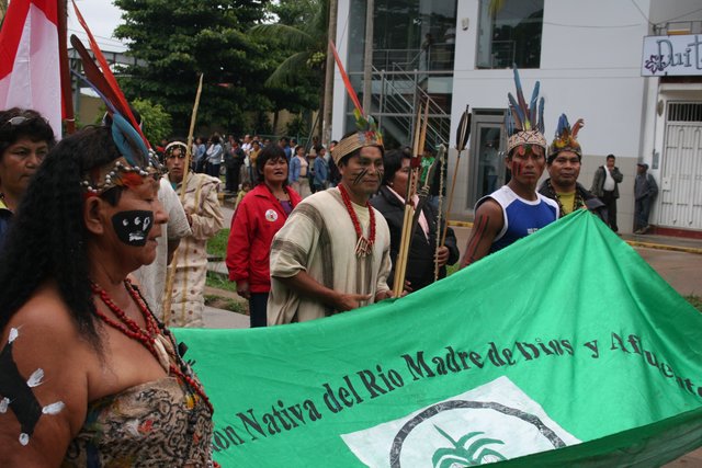 Indígenas del Madre de Dios