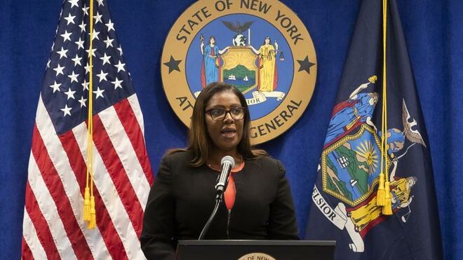 La fiscal general de Nueva York