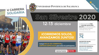 La V Carrera San Silvestre Solidaria de la UPSA