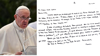 Francisco, sobre el aborto: "¿Es justo alquilar un sicario, para resolver un problema?"