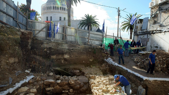 Trabajos de arqueología
