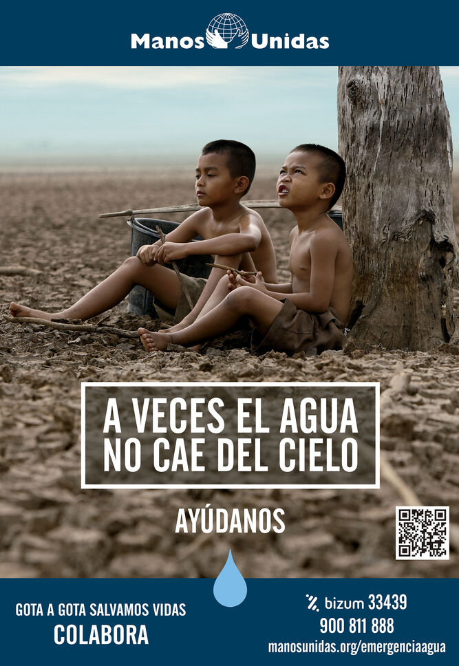 Campaña por el agua de Manos Unidas
