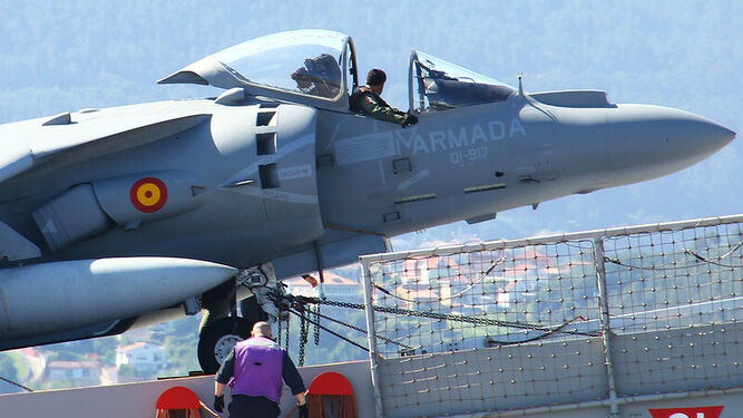 Harrier II de la Armada Española