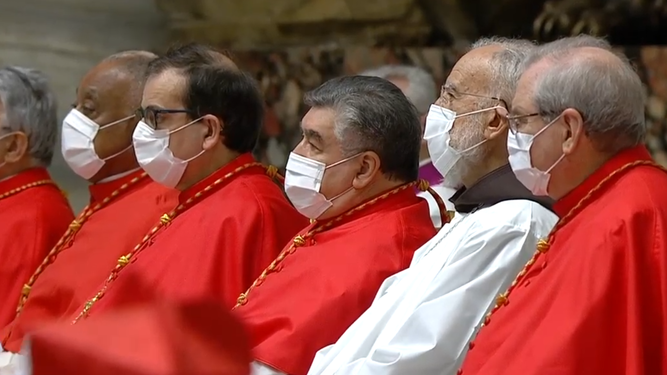 Cardenales, en la ceremonia